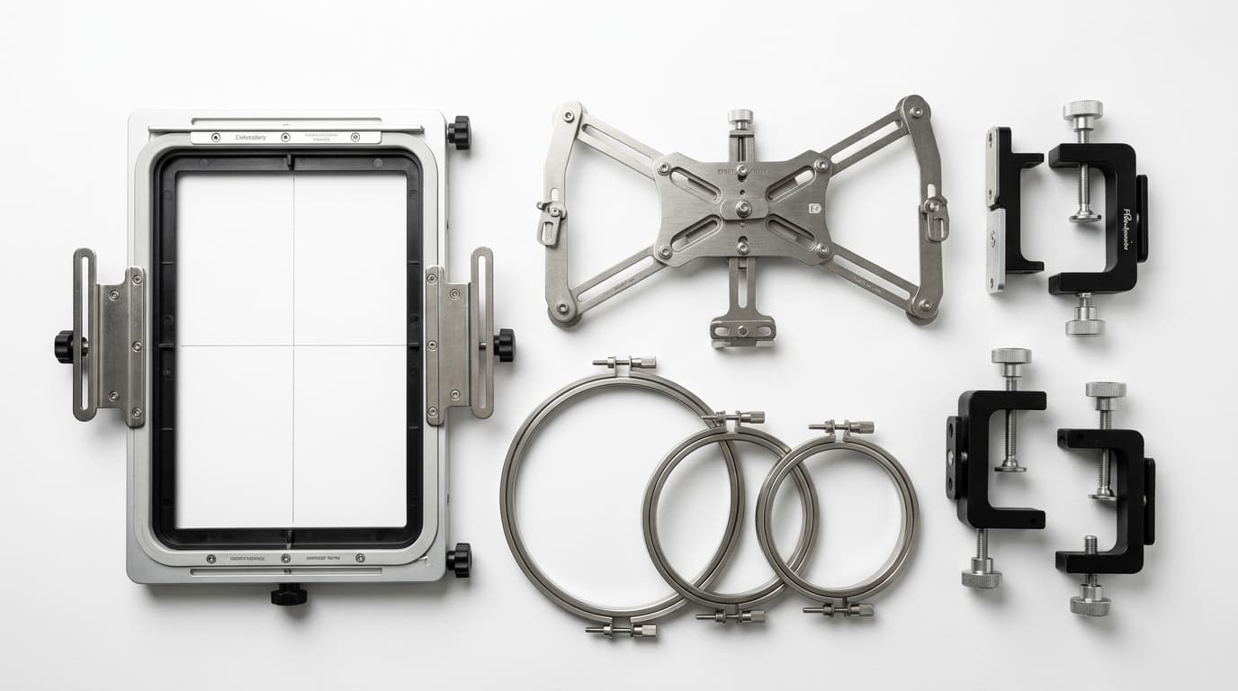 Embroidery Machine Frames and Spiders