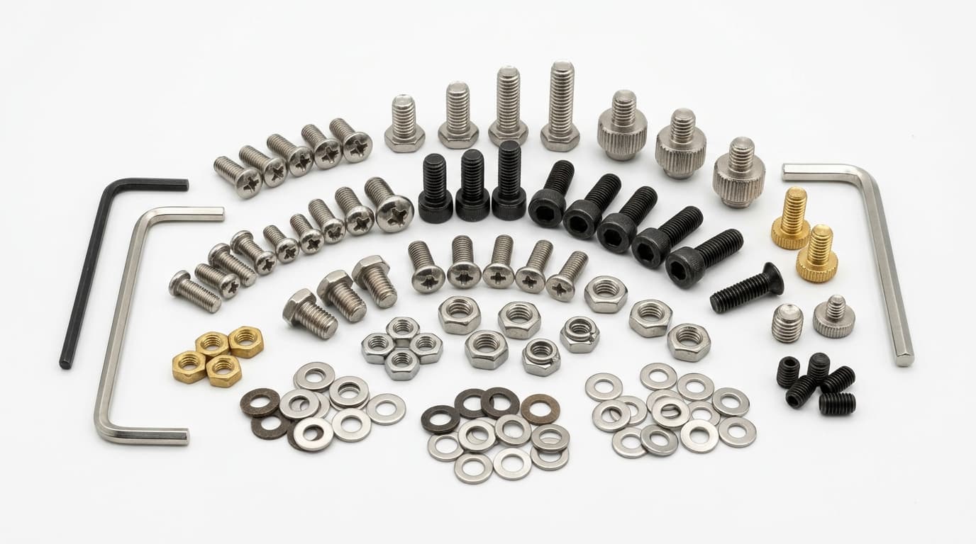Embroidery Machine Screws and Fasteners